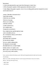 camilio osias land of the morning videos|Land Of The Morning lyrics by Camilio Osias, 1 meaning. Land Of .